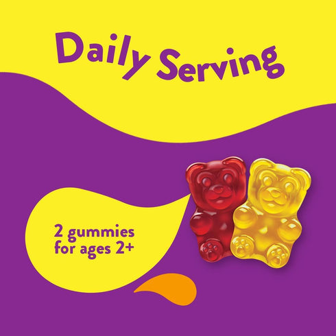 L'il Critters Multi Plus Digestion Gummy Daily Multi Vitamin for Kids, 90 Gummies