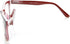Eyekepper Readers Square Large Lenses Reading Glasses for Women, Spring-Hinges