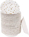 50pcs Gold Stars Disposable Paper Bowls, 20oz Large Decorative Serving Bowls for Wedding & Birthday Parties