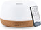 KIMWUVI 300ML Essential Oil Aromatherapy Diffuser with Remote Control - Quiet Ultrasonic Cool
