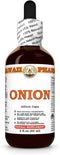 Hawaii Pharm Onion (Allium Cepa) Dry Bulb Tincture, All Natural, Vegan, Pure Liquid Extract