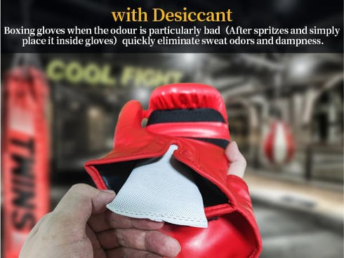 Boxing Glove Deodorizer Cleaner Spray, Natural Plant Based Sports Deodorizer, 16.91Fl Oz for Gym Equipment