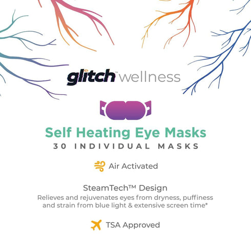 Steamtech Self Heated Eye Mask for Dry Eyes - Eye Doctor Approved Warm Compress for Fatigue & Dryness, Disposable Spa