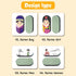 Nail Shiner Buffer Block, Nail Care Tool, Shine Kit for Natural Acrylic Nails (Korea Woman)