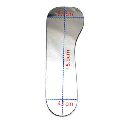 5Pcs Intraoral Mirrors, Thicker Coated Two-sided Reflector, Titanium Plated Glass