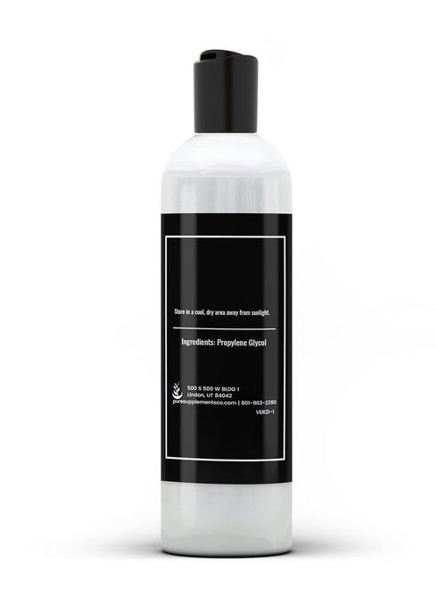 PURE ORIGINAL INGREDIENTS Propylene Glycol (16 fl oz) Emulsifier, Natural Thickener, Stabilizer