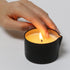 Organic Soybean Wax Essential Oil Infused Massage Oil SPA Candle for Couples, Blueberry Cake Scent 2.35OZ
