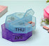 nafengldf 4 7 28 Weekly Pill Organizer Times a Day, Large Pill Dispenser Day with Extra Large Compartments, Portable
