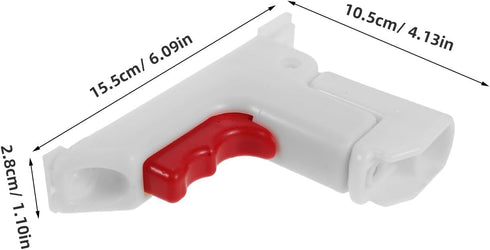 HONITANO Bed Side Rail Latch: Plastic Safety Release Knob Adjustable Drop Mechanism - Replacement Release Button