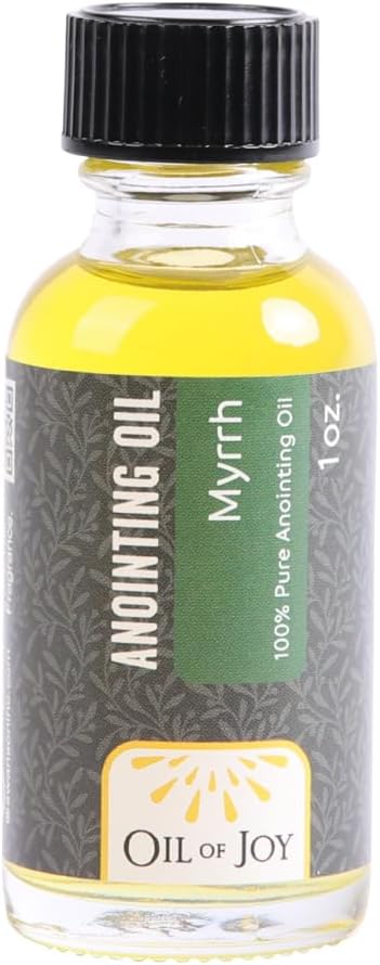 Oil Of Joy Anointing Oil Myrrh 1oz Anointing Oil for Prayers Myrrh Essential Oil Anointed