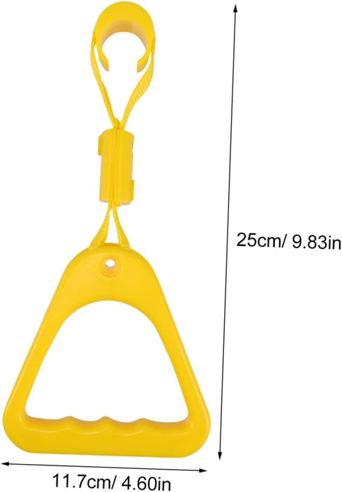 Subway Handrail Ring for Seniors Portable Mobility Aid Vehicle Support Handle Durable Yellow Grab Handle for Elderly