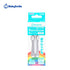 BabySmile Replacement Brush Heads for Kids Sonic Electric Toothbrush, 2 Counts, Ultra Soft, Ages 0-2