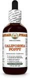 HawaiiPharm California Poppy Alcohol-Free Liquid Extract, Nervous System Calming Support, Glycerite 2 fl.oz