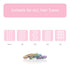 Soft Mulberry Silk Non Slip Colorful Scrunchies 4 Pack | Thin Elastic Ponytail Hair Ties for Girls | No Crease or Damage