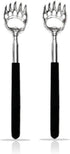 2PCS Back Scratchers, Bear Claw Shaped Scratcher with Extendable Metal Retractable Telescopic Handle
