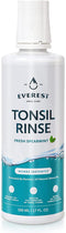 Everest Mouth Wash & Tonsil Stone Remover, Natural Oral Rinse Liquid to Soothe Tonsils, Fight Bad Breath, Spearmint (1)