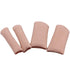 4pcs Silicone Stretched Cuttable Tube, Moisturizing Protector for Toe Bunion Corn Callus