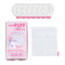 MakeUp Eraser Toner Puff Set, 7pc Reusable and Machine Washable Rounds with Laundry Bag Included