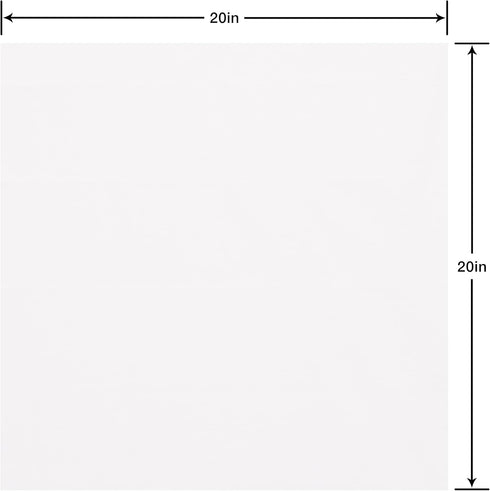 American Greetings 50 Sheet White Tissue Paper, 20 in. x 20 in. for Graduation, Birthdays, All Occasions