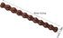 minkissy Wood Back Massager Stick Portable Gourd Shaped Muscle Roller for Neck and Shoulder Relief Solid Wood