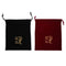 OSALADI Travel Blow Dryer Bags, 2 Pack Flannel Drawstring Storage Bag for Hairdryer and Styling Tools