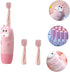 Set Set Beaupretty Boy Girl's Electric Toothbrush Colorful Intelligent Sonic Toothbrush for Boy Girl Ergonomic Design