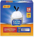 Besli 2.6 Gallon Drawstring Trash Bags, 100 Counts Small Garbage Bags (White)