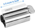 Toothpaste Squeezer - Metal Tube Squeezer, Stainless Steel Tube Wringer, UDQYQ Toothpaste Holder Stand (3 Pack)