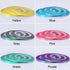 Nail Art Striping Tape Lines - 18 pcs Mermaid Candy Color Adhesive Nail Stickers, Rolls Nail Strips Tape Decals for