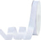 TONIFUL 7/8 Inch x 100 Yards White Satin Ribbon, Thin Solid Fabric Ribbons for Gift Wrapping, DIY Crafts, Invitations