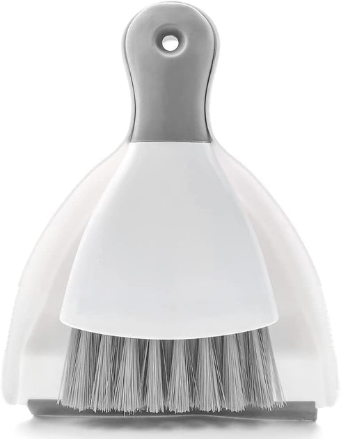 Dustpan and Brush Set, Mini Dust Pans with Brush for Table, Keyboard, Cat, Dog, Tiny Cleaning Broom