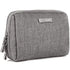 Narwey Small Makeup Bag for Purse - Mini Cosmetic Bag Travel Pouch with Compartments for Women (Small, Grey)