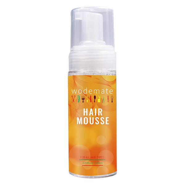 Mousse for Curly Hair, Extra Firm Edge Control Mousse for Wig or Weave, Long-lasting Frizz Control for All Hair Types