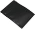 PABCK 100 Pcs Clear Mylar Bags - Matte Black 2.9x3.9inch, Heat Seal Resealable Airtight Zipper Lock Pouch