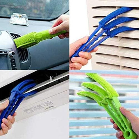 2 PCS Dust Collector for Air Conditioners, Car Vents, Cleaner Tools for Window Blinds and Air Conditioner Dust