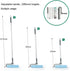 Layers Lagre Pet Mega Cleaning Floor Roller,Long Sticky Mop,with 4-Foot Extendable Handle,10in Wide Roller 25 Sheets