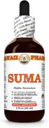 Hawaii Pharm Suma (Pfaffia Paniculata) Dry Root Tincture, All Natural, Vegan, Pure Liquid Extract