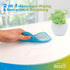 12 Pack Scrub & Wipe Cloths, Dual-Sided Sponges for Kitchen, All-Purpose Cloth for Dishes, Pots, Pans