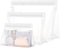 PACKISM Leak Proof Clear Toiletry Bag, TSA Approved with Reinforced Seams, Reusable Clear Travel Bags for Toiletries