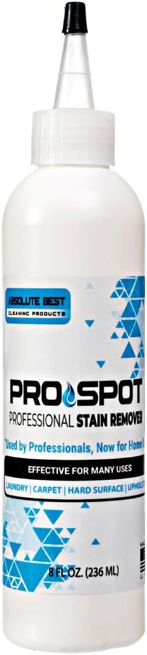 ProSpot Professional Laundry Stain Remover - Works for Almost Any Application - Clothing, Carpet, Furniture (8-oz)