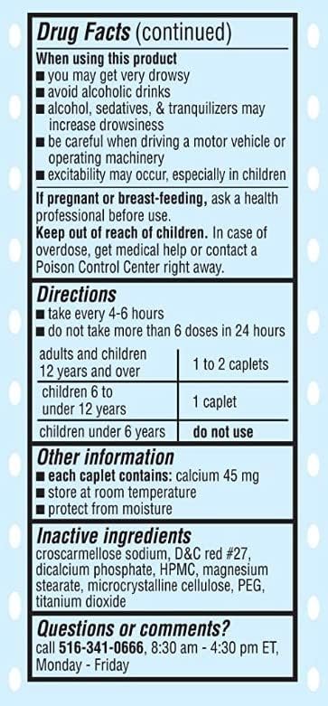 Diphenhydramine 25 mg Generic Allergy Medicine, Antihistamine - 100 Capsules per Bottle, Pack of 2