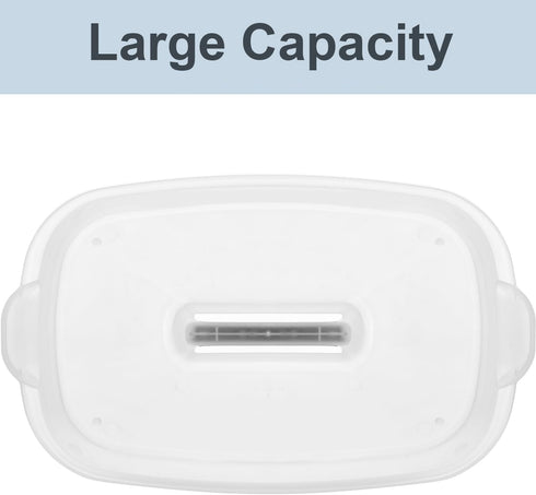 Haundry Large Cleaning Caddy with Handle, Sturdy Organizer Basket for Household Cleaning Supplies