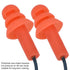 Corded Silicone Noise Reduction Ear Plugs - Metal Detectable Hearing Protection