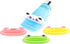 Pasow Cartoon Animal Toothpaste Cream Squeezers - Pack of 4 Mix Designs (Frog, Cat, Panda, Pig)