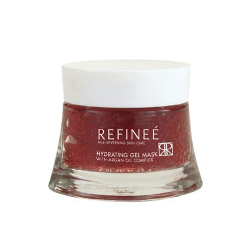 Hydrating & Repairing Gel Face Mask 2oz with Argan Oil for Dry & Damaged Skin