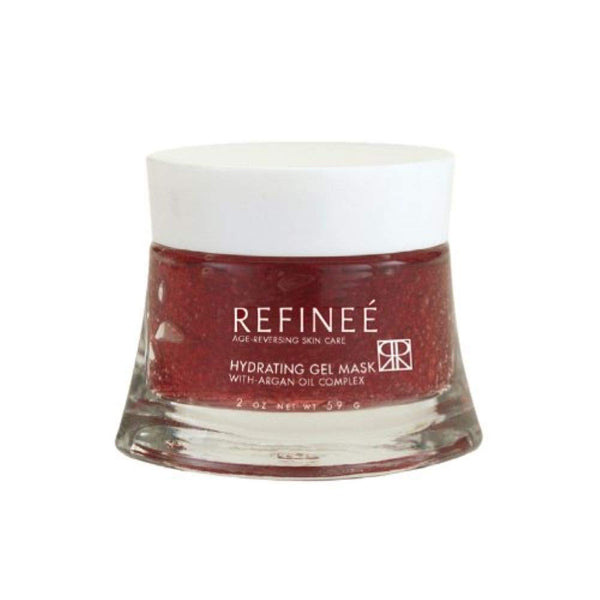 Hydrating & Repairing Gel Face Mask 2oz with Argan Oil for Dry & Damaged Skin