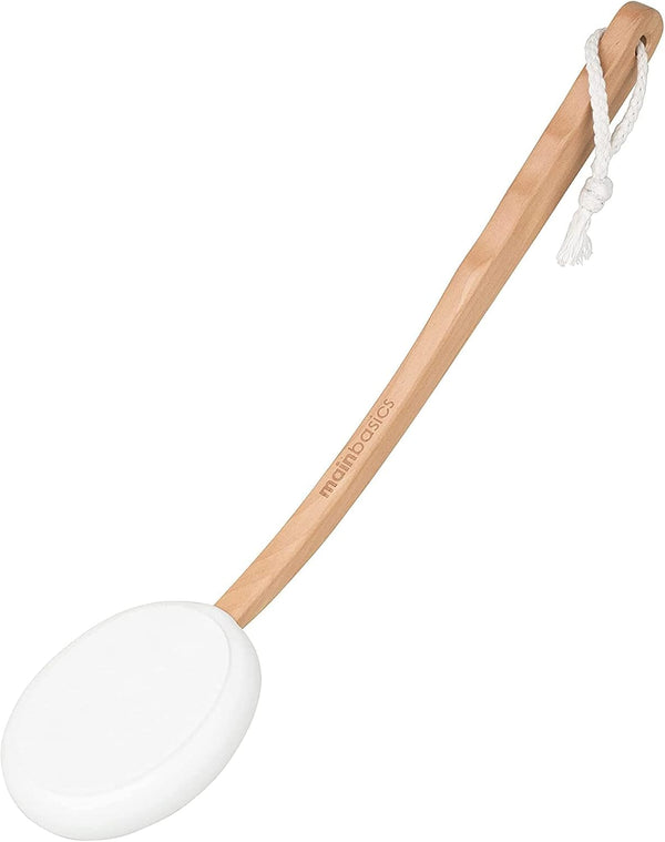 MainBasics Back Lotion Applicator - Long Handle, Washable for Self and Elderly Use with Cream