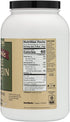 NutriBiotic Certified Organic Rice Protein Plain, 3 Pound | Low Carbohydrate Vegan Protein Powder