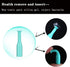 10 Pack Hard Contact Lens Remover & Insertion Tool, RGP Plunger Suction Cup for Hard Lenses (Green)