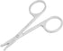 Nose Hair Trimmer Scissors - 3.4" Round Tip Scissors for Ear, Eyebrow, Beard Trimming, Multi-Purpose Beauty Tool